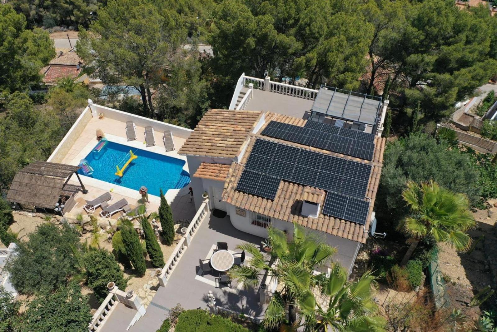 Villa Santorini Costa Blanca La Nucía Buitenkant foto